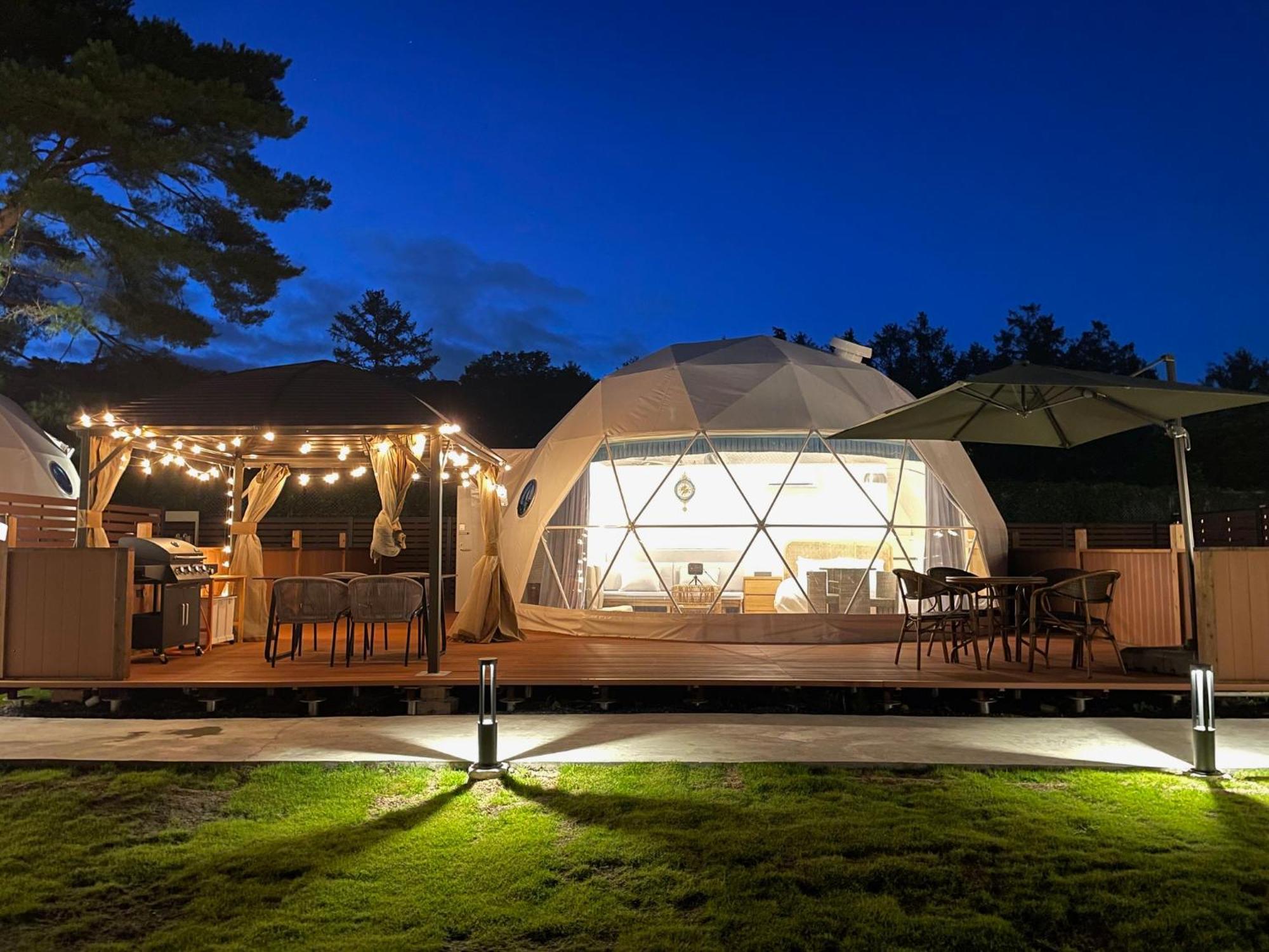 Gramercy Village 山中湖 Glamping &Sauna Yamanakako Zewnętrze zdjęcie